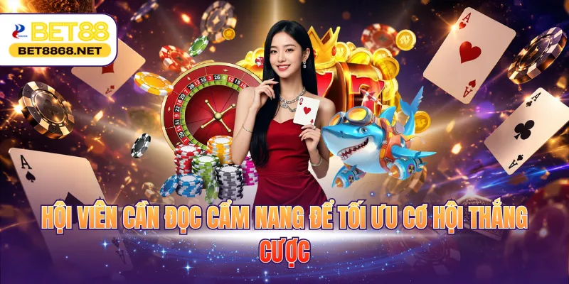 Hội viên cần đọc cẩm nang để tối ưu cơ hội thắng cược